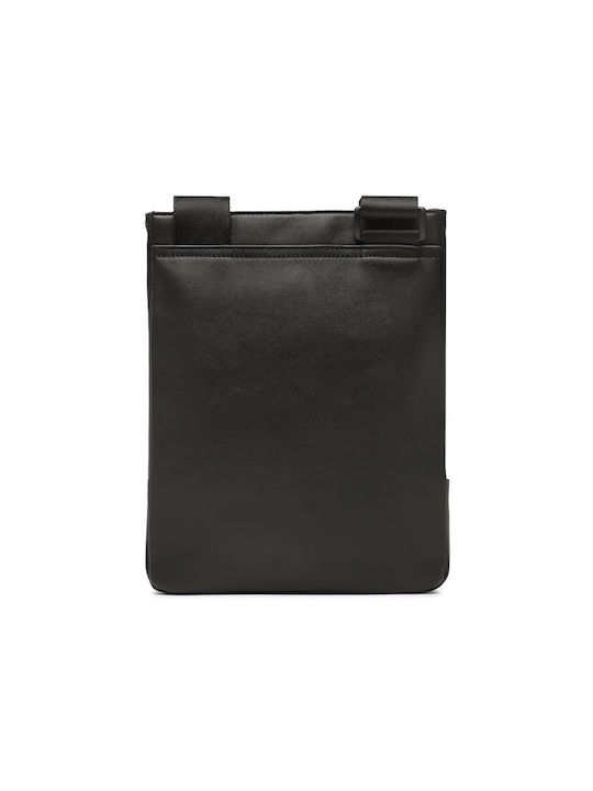 Tommy Hilfiger Shoulder / Crossbody Bag with Zipper, Internal Compartments & Adjustable Strap Black 20x3x26cm
