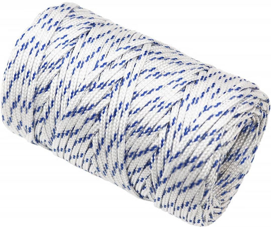 vidaXL Rope Knitted 2mm White