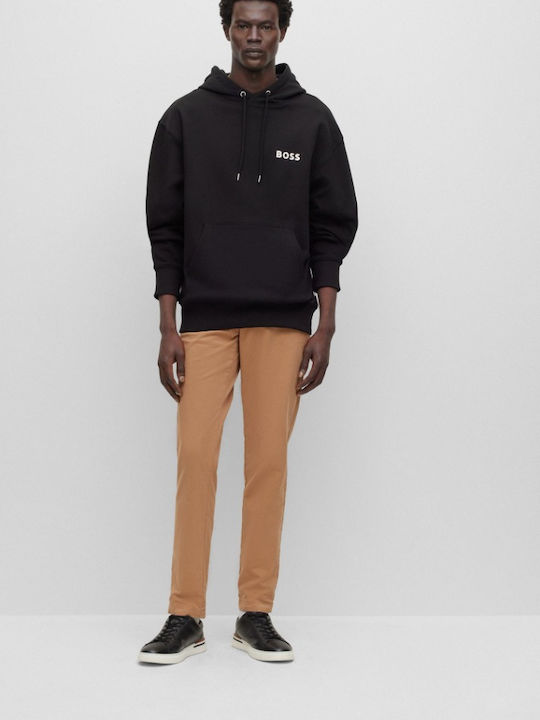 Kaito1 Herrenhosen Chinos Elastisch Schlank Passform Beige