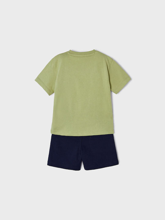 Mayoral Kids Set with Shorts Summer 2pcs Khaki