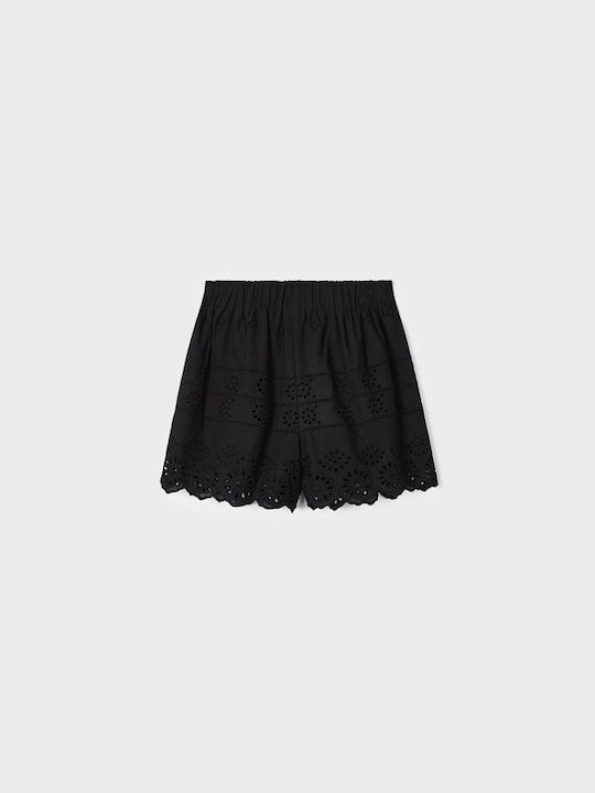 Mayoral Kids Shorts/Bermuda Fabric Black