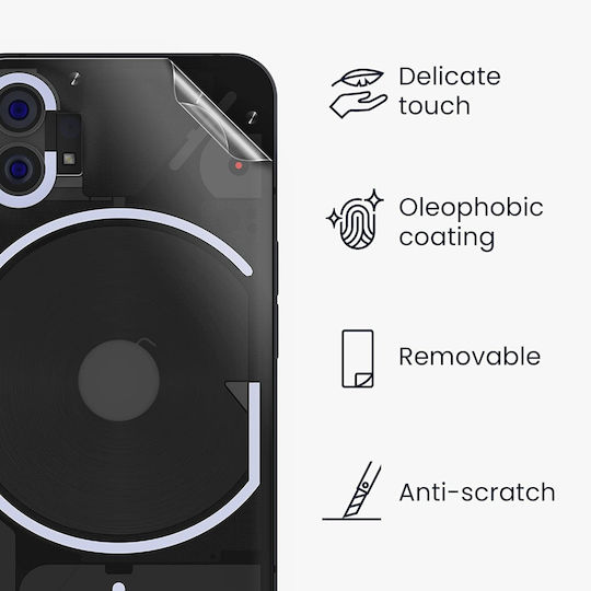 KWmobile Back Film for Nothing Phone 1 Transparent