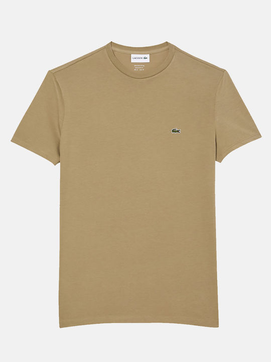 Lacoste Ανδρικό T-shirt Cookie Μονόχρωμο