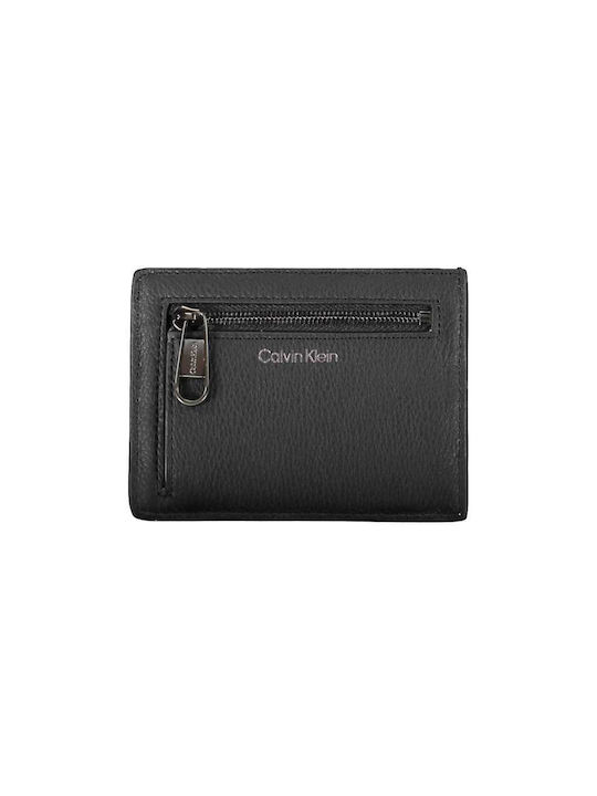 Calvin Klein Men's Leather Card Wallet Black