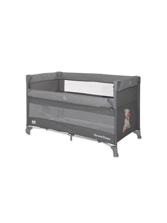 Lorelli Up & Down Playpen 2 Levels Gray 125x65cm