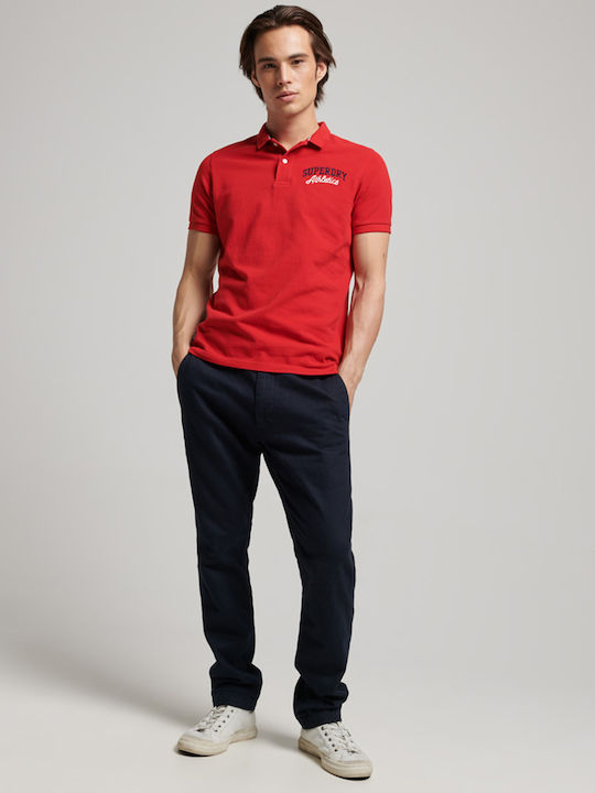 Superstate Polo T-shirt Varsity Red