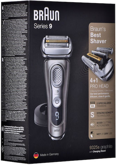 Braun Series 9 Wet & Dry Shaver 9345s Foil Aparat de Ras Electric