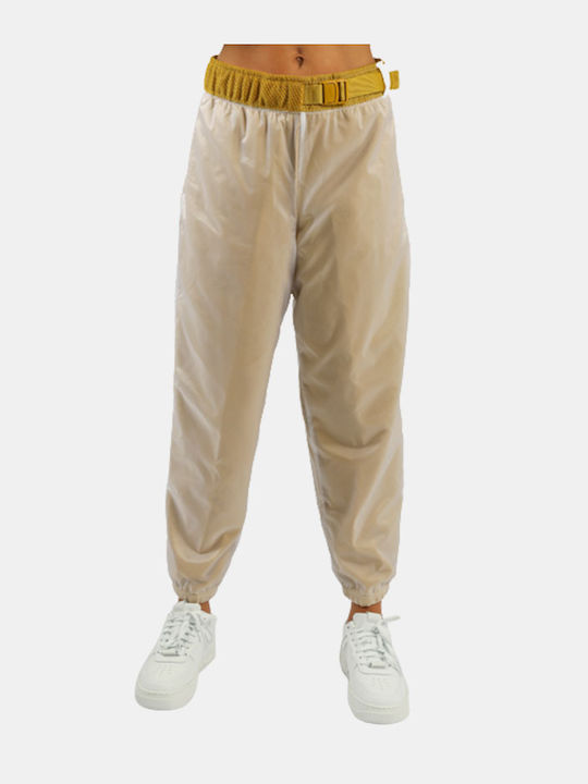 Sportswear High Waist Sweatpants Jogger Yellow