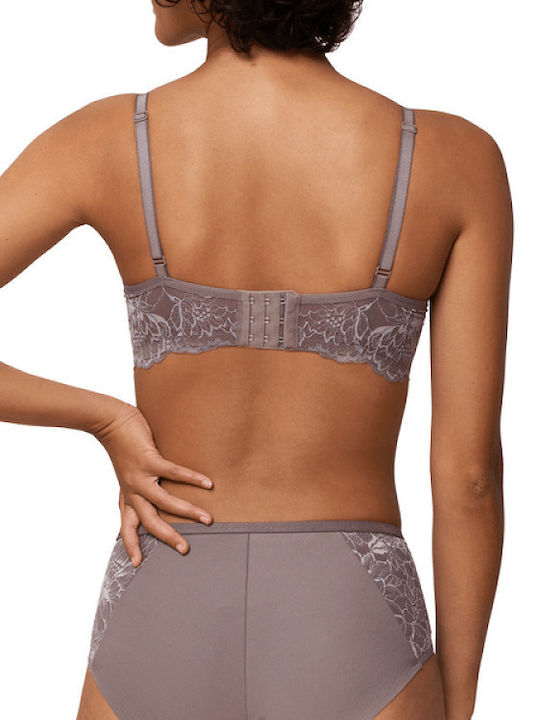 Amourette Charm Conscious Bra without Underwire Brown melange