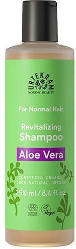 Urtekram Aloe Vera Σαμπουάν Αναδόμησης/Θρέψης & Ενυδάτωσης για Κανονικά Μαλλιά 250ml