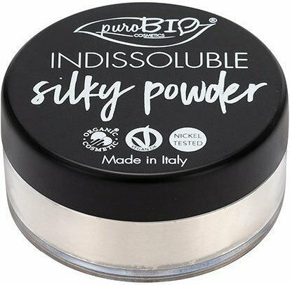 puroBio Cosmetics Indissoluble Silky Powder Свободна пудра 01 8гр