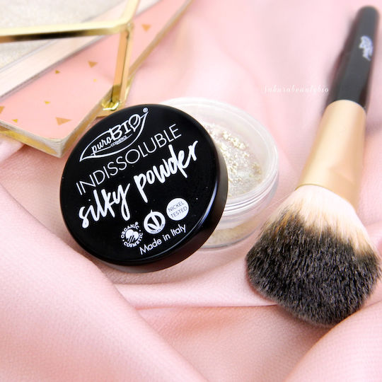 puroBio Cosmetics Indissoluble Silky Powder Свободна пудра 01 8гр
