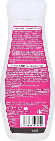Weleda Wild Rose Ενυδατική Lotion Σώματος για Όλες τις Επιδερμίδες 200ml