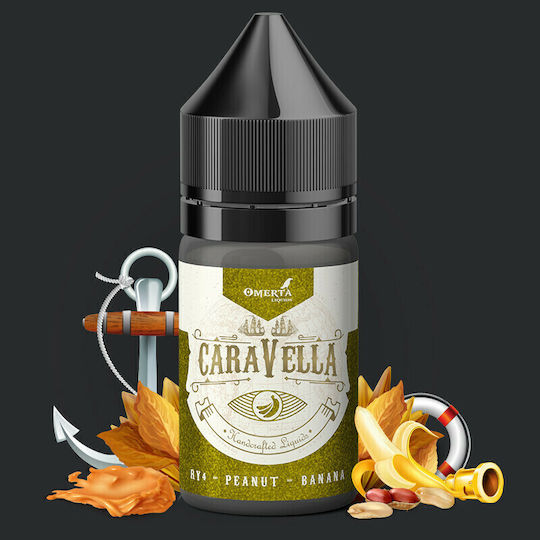Omerta Flavor Shot Caravella Ry4 Peanut Banana 10ml/30ml 1Stück