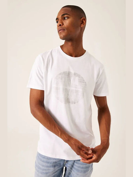 T-shirt ανδρικό με στρογγυλή λαιμόκοψη Garcia Jeans (B31201-50-WHITE)