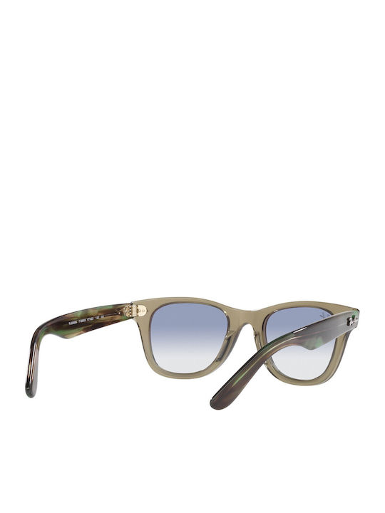 Ray Ban Квадратни Детски Слънчеви Очила Зелени