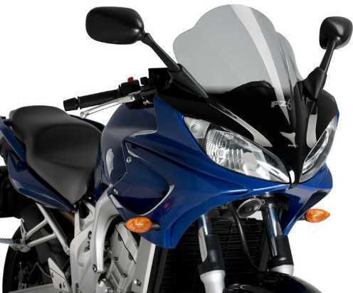 Puig Getöntes Visier Motorrad für Yamaha FZ6 Fazer 2004-2008 1646F