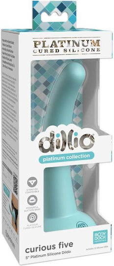 Pipedream Curious Five Realistisches Dildo Mit Saugnapf Teal 13cm