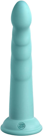Pipedream Slim Seven Ρεαλιστικό Dildo με Βεντούζα Teal 18cm