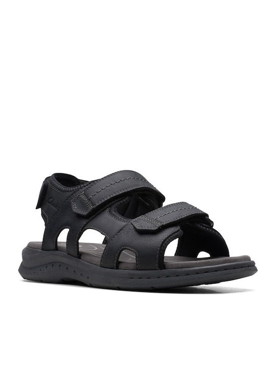 Clarks Walkford Walk Sandals Black