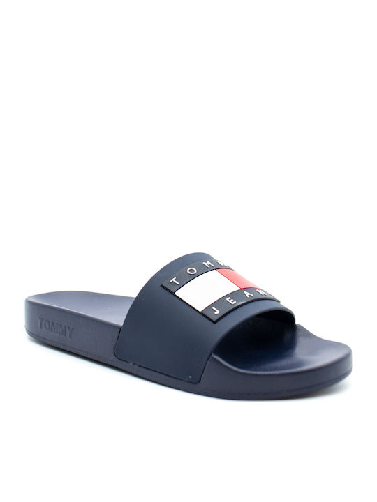 Tommy Hilfiger Slides Navy Μπλε