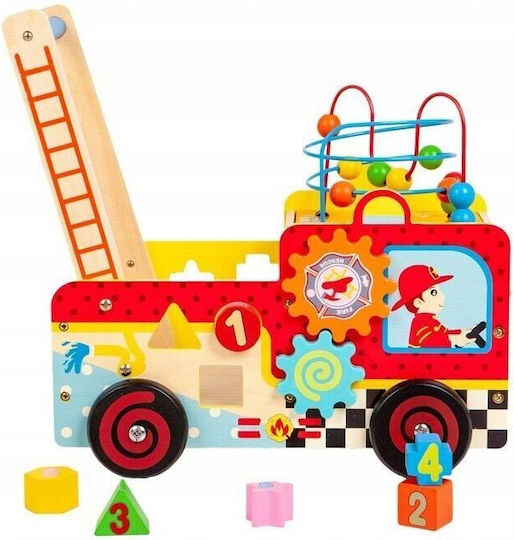 Ecotoys Πυροσβεστικό Αυτοκινητάκι Πολύχρωμη