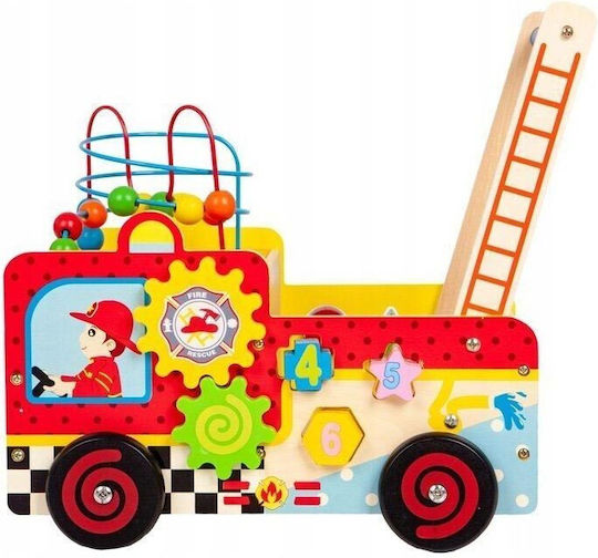 Ecotoys Πυροσβεστικό Αυτοκινητάκι Πολύχρωμη