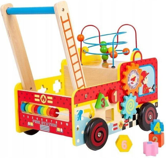 Ecotoys Πυροσβεστικό Αυτοκινητάκι Πολύχρωμη