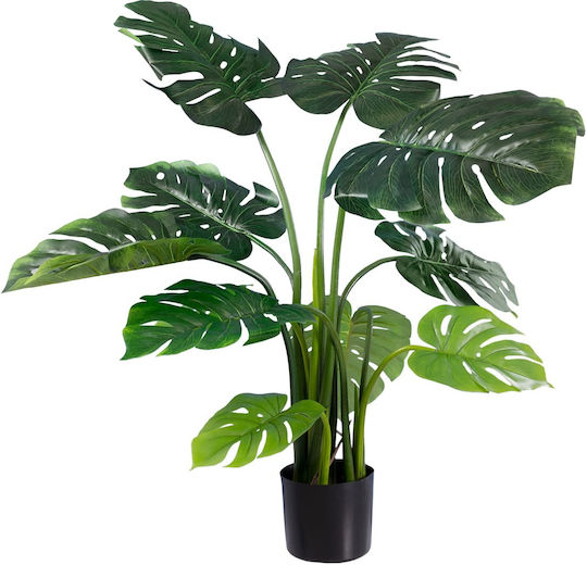 Plantă Artificială în Ghiveci Monstera Green 120cm GloboStar
