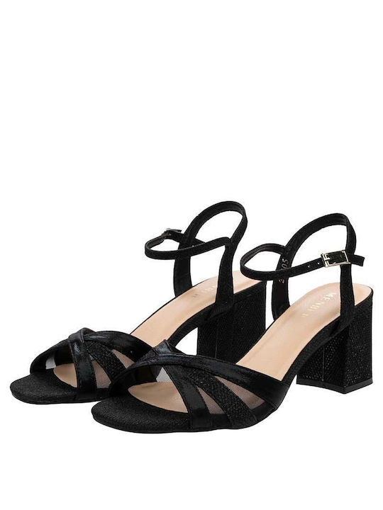 Menbur Women's Sandals In Black Colour