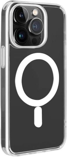 Puro Litemag Back Cover Silicon Transparent (iPhone 14 Pro)