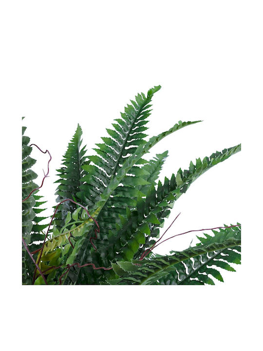 Plantă Artificială în Ghiveci Mic Fern Green 40cm GloboStar