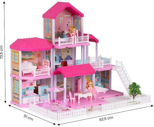 Ecotoys Plastikpuppenhaus