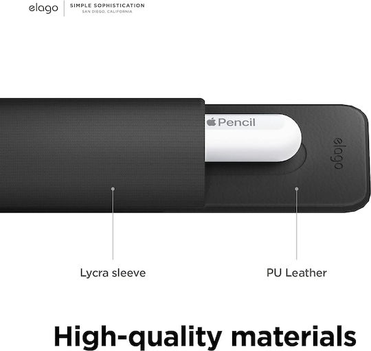 Elago Stylus Case Self-adhesive for Apple Pencil Black