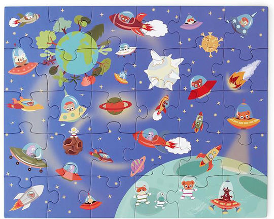 Παιδικό Puzzle Space για 4+ Ετών 30pcs Scratch Europe