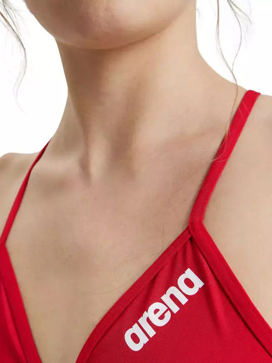Triangle Bikini Top Red