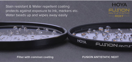 Hoya Fusion Antistatic Next Filter UV 49mm for Camera Lenses