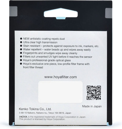Hoya Fusion Antistatic Next Filter UV 49mm for Camera Lenses