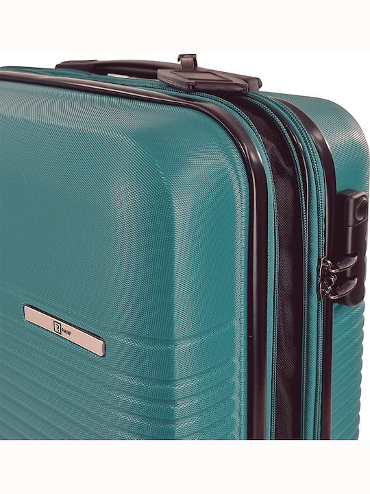 Rain C Cabin Hard Petrol Travel Suitcase With 4 Wheels Height 55cm