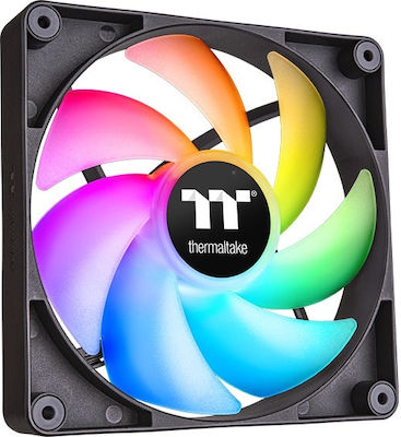 Thermaltake CT120 Ventilator Carcasă cu Iluminare ARGB și Conexiune 3-Pin / 4-Pin PWM 2buc