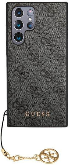 Guess 4G Charms Back Cover Plastic Gray (Galaxy S23 Ultra)