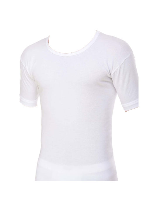 Helios Men's Short Sleeve Undershirt White