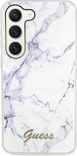 Guess Marble Marble Back Cover Πλαστικό Marble (Galaxy S23+)