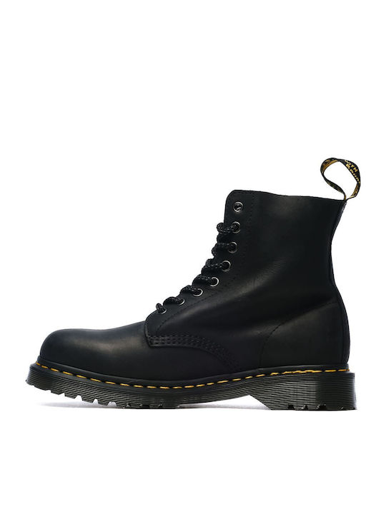 1460 Pascal Leather Black Boots