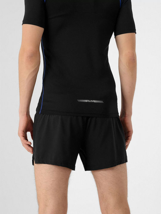 4F Sportliche Herrenshorts Schwarz