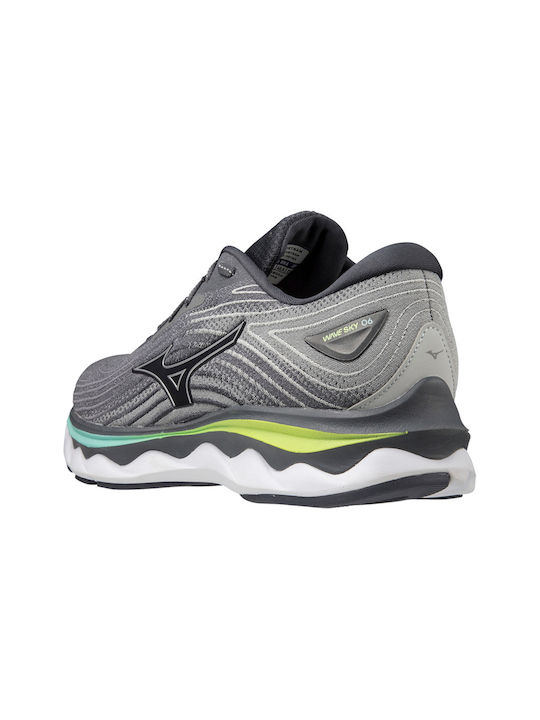 Wave Sky 6 Sport Shoes Running Gray