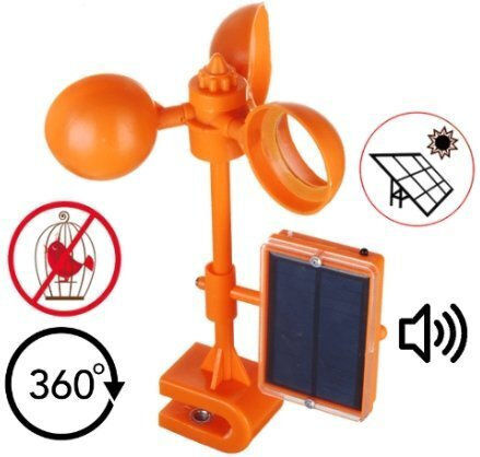 Abwehrpfosten Vögel Solar