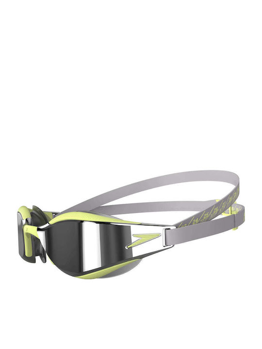 Speedo Fastskin Hyper Elite Γυαλιά Κολύμβησης Ενηλίκων με Αντιθαμβωτικούς Φακούς Γκρι