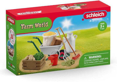 Schleich-S Miniature Toy Stable Care Accessories for 3-8 Years