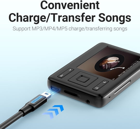 Vention USB 2.0 Cablu USB-A - mini USB-B Negru 2m COMBH